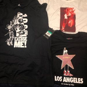 Nike Air Jordan Vintage Graphic T-Shirt Bundle